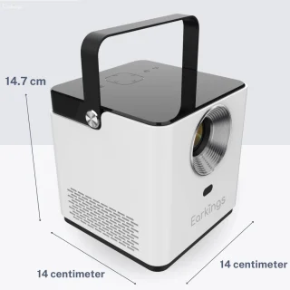 Earkings 4K Mini Beamer Projector Wit
