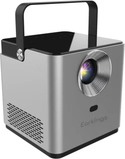 Earkings Mini 4K Beamer Projector Grijs