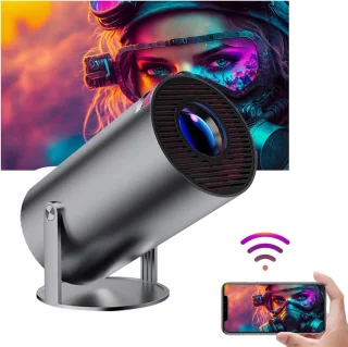 EK F1 Mini projector met 84 inch doek zwart
