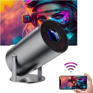 EK F1 Mini projector met 84 inch doek zwart