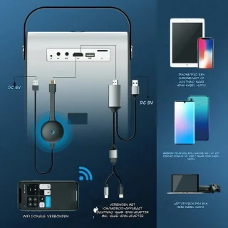 ELEMENTKEY BEAM2 PRO 480P Android Beamer