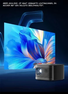 Elementkey BEAM21 Android 9.0 Full HD Projector Donker Grijs