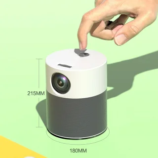ELEMENTKEY BEAM6 Full HD WiFi Beamer Android 9.0 Wit/Grijs