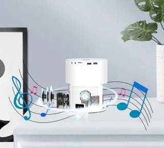 ELEMENTKEY BEAM6 Full HD WiFi Beamer Android 9.0 Wit/Grijs