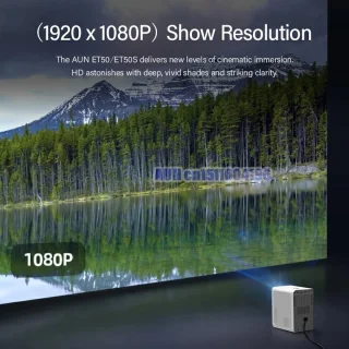 ElementKey MovieVision Home Projector 1920x1080p Wit