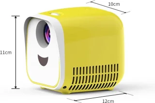 Elementkey PiX Mini Beamer 1080P Geel/Zwart