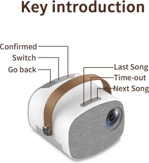 Elementkey PIX2 PRO Mini Projector 1080P