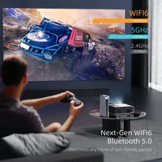 Empire 4K Wifi 6 Mini Projector