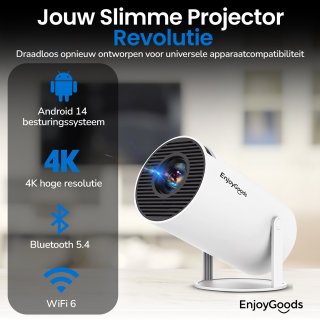 Wat vinden we goed aan de EnjoyGoods® Mini Beamer 2025 – Projector