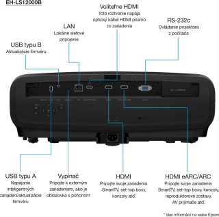 Epson EH-LS12000B projector