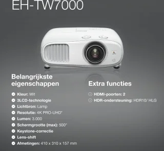 Epson EH-TW7000 4K Beamer