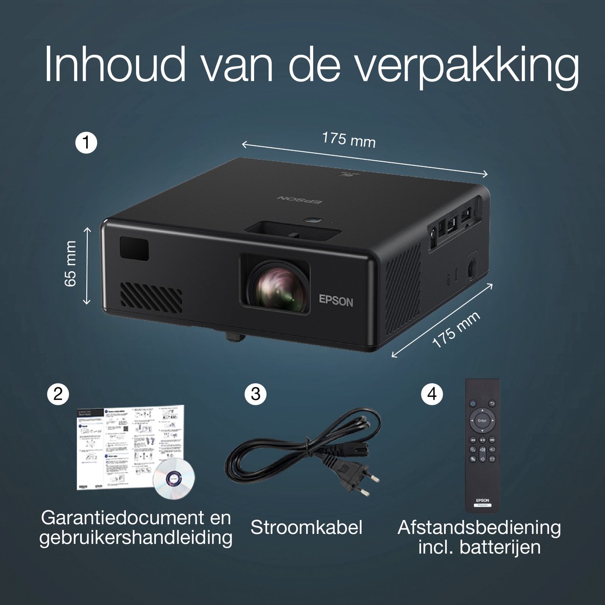 Epson EpiqVision EF-11 projector