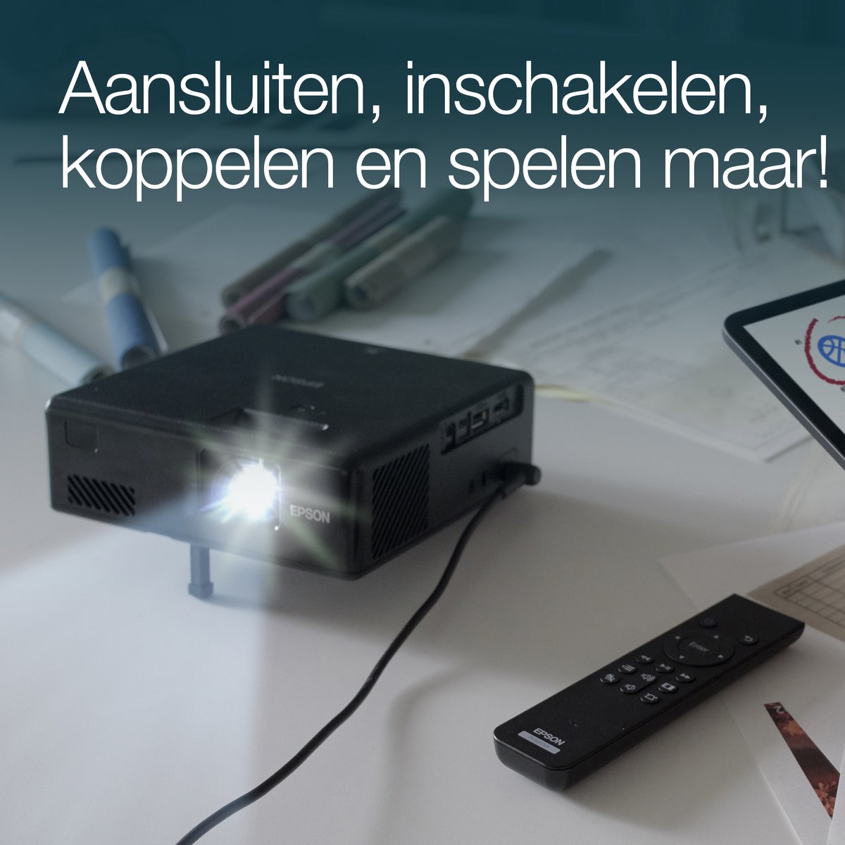 Epson EpiqVision EF-11 projector