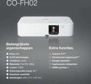 Epson EpiqVision Flex CO-FH02 Full HD Beamer