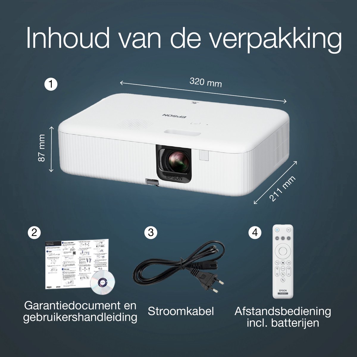 Epson EpiqVision Flex CO-FH02 Full HD Beamer