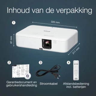 Epson EpiqVision Flex CO-FH02 Full HD Beamer