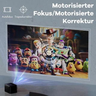 Equivera Mini Beamer Projector