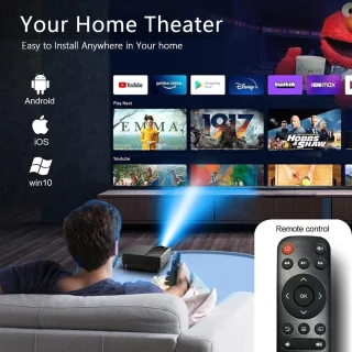Equivera Mini Beamer Projector