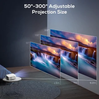 Equivera Mini Beamer Projector