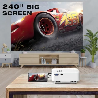 Equivera Mini Beamer Projector