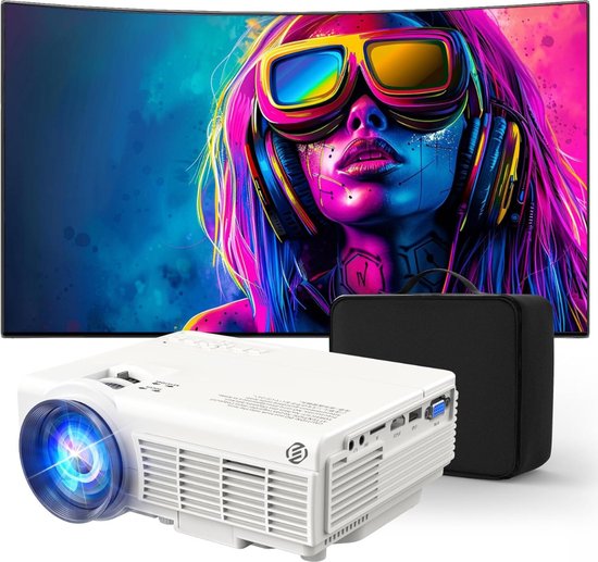 Equivera Mini Beamer Projector