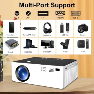 Equivera Mini Beamer Projector