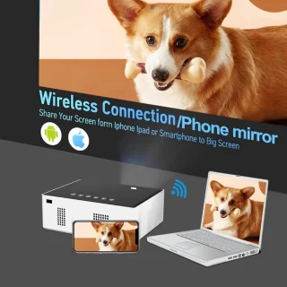 Equivera Mini Beamer Projector