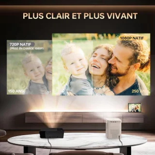 Equivera Mini Beamer Projector
