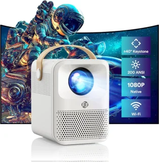 Equivera Mini Beamer Projector