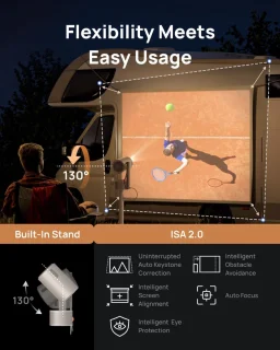 Equivera Mini Beamer Projector