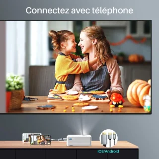 Equivera Mini Beamer Projector