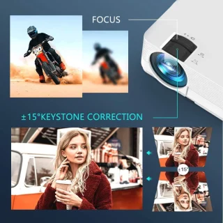 Equivera Mini Beamer Projector