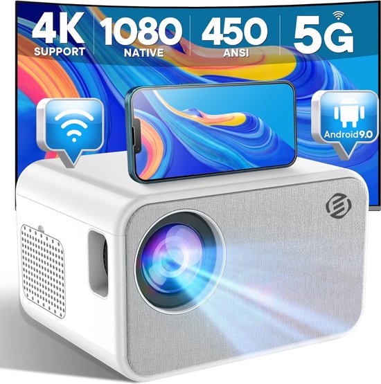 Equivera Mini Beamer Projector