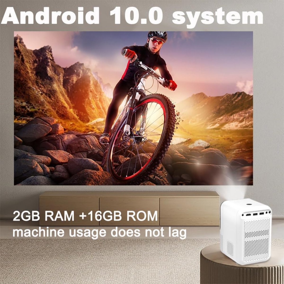 Equivera Mini Beamer Projector