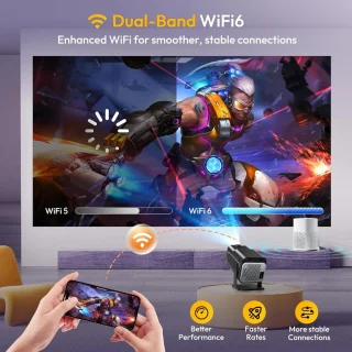 Equivera Mini Beamer Projector