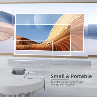 Equivera Mini Beamer Projector