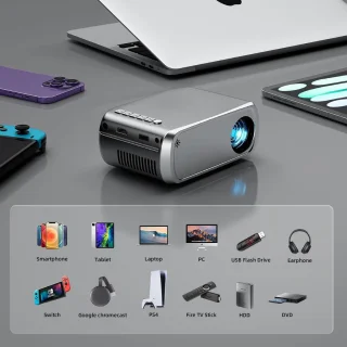 Equivera Mini Beamer Projector