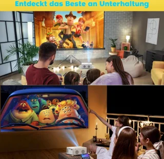 Equivera Mini Beamer Projector