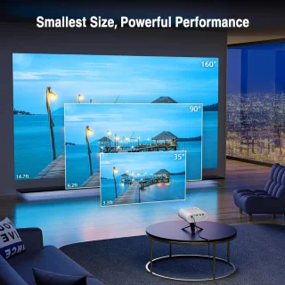 Equivera Mini Beamer Projector