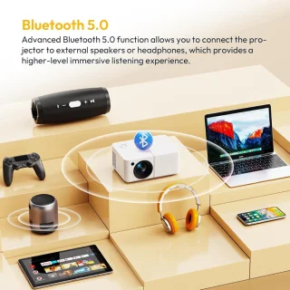 Equivera Mini Beamer Projector