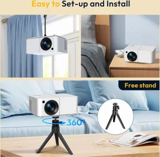Equivera Mini Beamer Projector