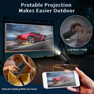 Equivera Mini Beamer Projector