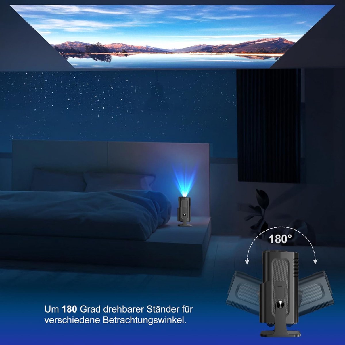 Wat vinden we goed aan de Equivera Mini Projector