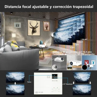 Equivera Mini Projector