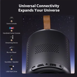 ETOE Dolphin DLP Projector 1080P Google TV Certified