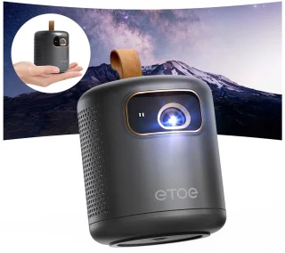 ETOE Dolphin DLP Projector 1080P Google TV Certified