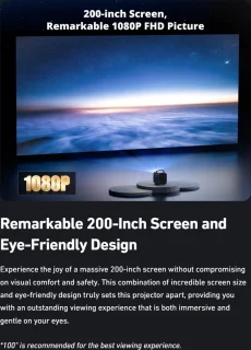 ETOE Seal Pro 1000 1080P LCD-projector