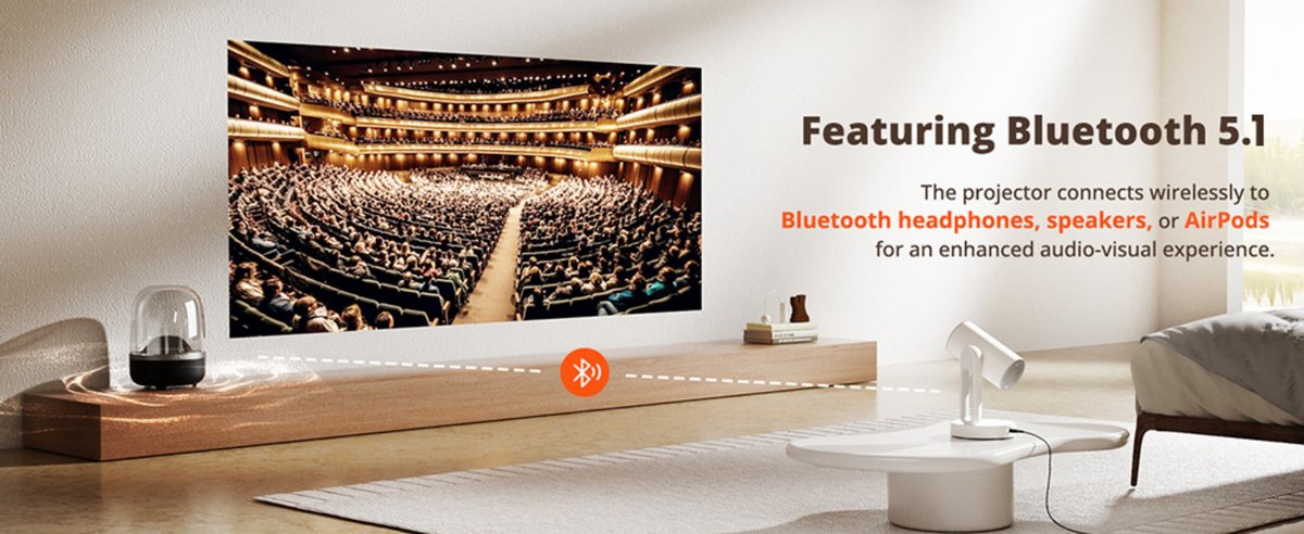 ETOE Starfish Android TV 11.0 Projector
