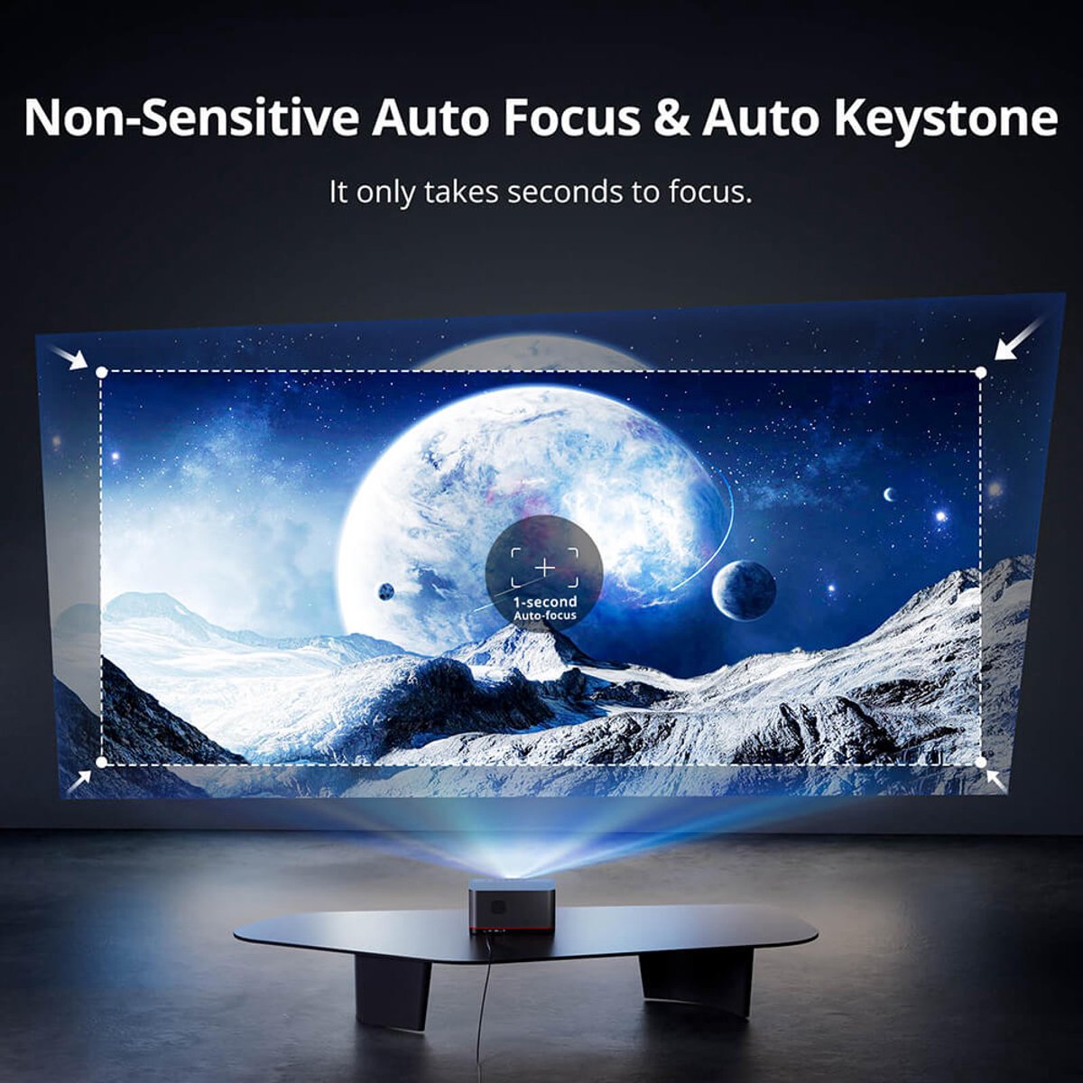 ETOE Whale Pro Android TV 1080P projector