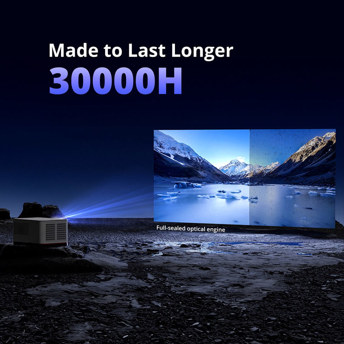 ETOE Whale Pro Android TV 1080P projector